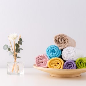 Home 3 Face Towel in Bali LuxLife Linen