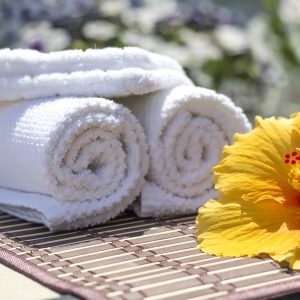 Home 2 White Face Towel in Bali LuxLife Linen